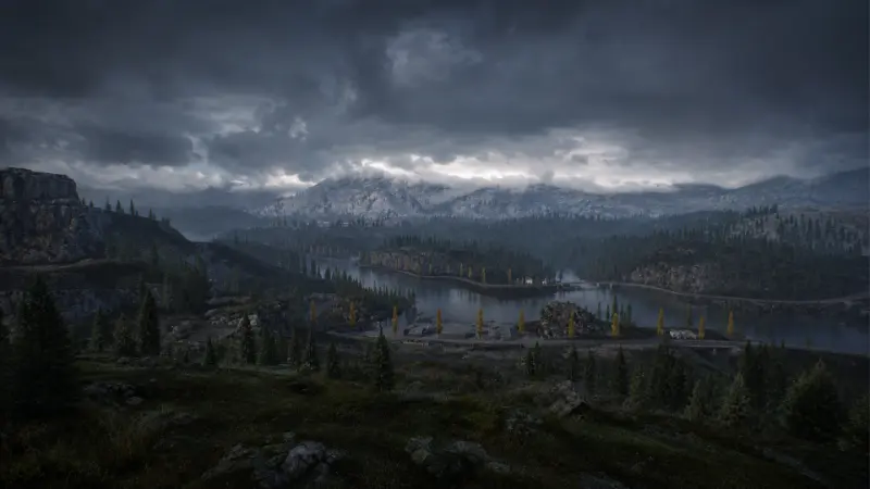 Panonia Landscape - The Dark World