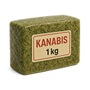 Compressed Cannabis Brick